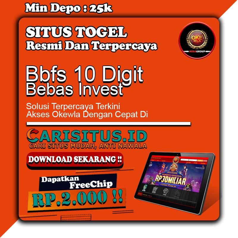 Okewla Situs Togel Resmi Dan Terpercaya Deposit 25k Tanpa Potongan